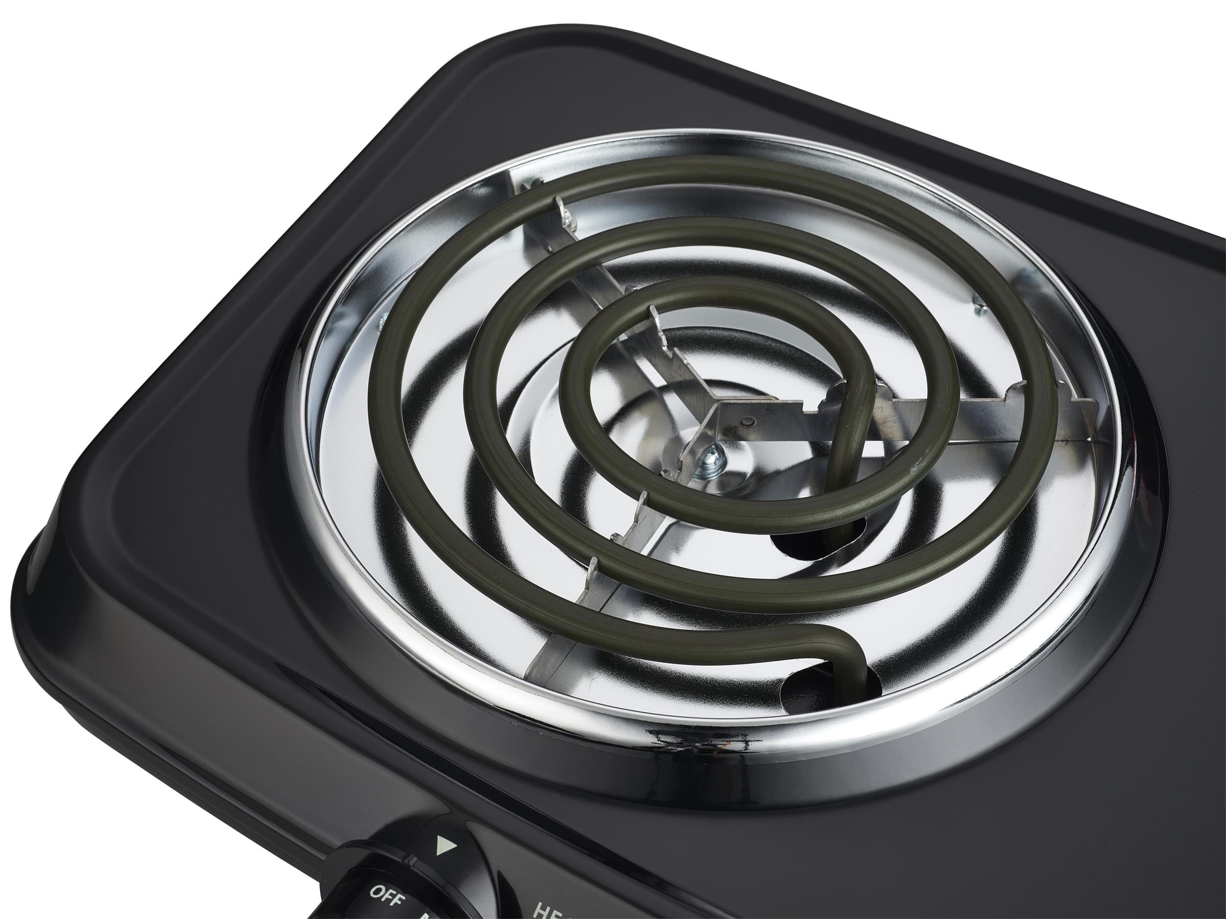 Mainstays Portable Double Burner and Hot Plate, 120V~ 1800W Mainstays Portable Double Burner and Hot Plate, 120V~ 1800W