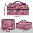 thumbnail image 3 of Iauyy Casserole Carrier for Hot Food Insulated Casserole Travel Carry Bag with Lid Food Warmer Bag for Party/Picnic,Island Pattern, 3 of 7