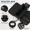 thumbnail image 2 of UNIWELL Toiletry Bag for Men, Travel Essentials Shaving Dopp Kit, Mens Travel Bag Toiletries Organizer Case for Grooming, PU Leather Water Resistant Cosmetic Bag Pouch Black, 2 of 9