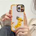 thumbnail image 1 of Disney-funda de teléfono del Rey León, carcasa para iPhone 11, 12, 13, Mini Pro Max, 14 Pro Max, 1 of 4