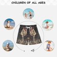 thumbnail image 6 of FORMRS Boys Swim Trunks Quick Dry Mesh Liner Boardshorts Sizes XS-XL, Skeleton with Flowers Pattern, 6 of 7