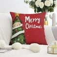 thumbnail image 3 of Merry Christmas Tree Winter Snowfalke Throw Pillow Case Beautiful Throw Pillow Case Set of 2 Vintage Throw Cushion Case for Couch Sofa Bed Farmhouse, 3 of 7