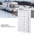 thumbnail image 4 of RV Checklist, Arrangement Raisonnable Liste de Contrôle Recyclable ABS Portable avec Curseur pour la Maison, 4 of 7