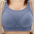 thumbnail image 2 of Hrsba Womens Plus Size Bra,Women's Solid Color Maternity Sleeping Underwear No Underwear Women Daily Bra,Womens Casual Summer Bra,Womens Bra, 2 of 5
