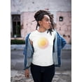 thumbnail image 2 of Sunset Watercolor Sunflower T-Shirt Women -Image by Shutterstock, Female XX-Large, 2 of 4