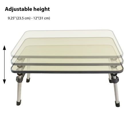 Anthrodesk Laptop Table Tray With Adjule Height And Foldable Anthrodesk Laptop Table Tray With