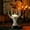 Gray, variant on HOARBOEG Spooky Resin Ghost Claw Candlestick Holder, Halloween Table Decor, Party Centerpiece, Elegant Candle Stand for Mantel, Entryway & Theme Restaurants, 6.93in