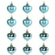 thumbnail image 1 of Adornos navideños en forma de corazón | Paquete de 12 bolas de PVC para decorar el árbol de Navidad, 1 of 1