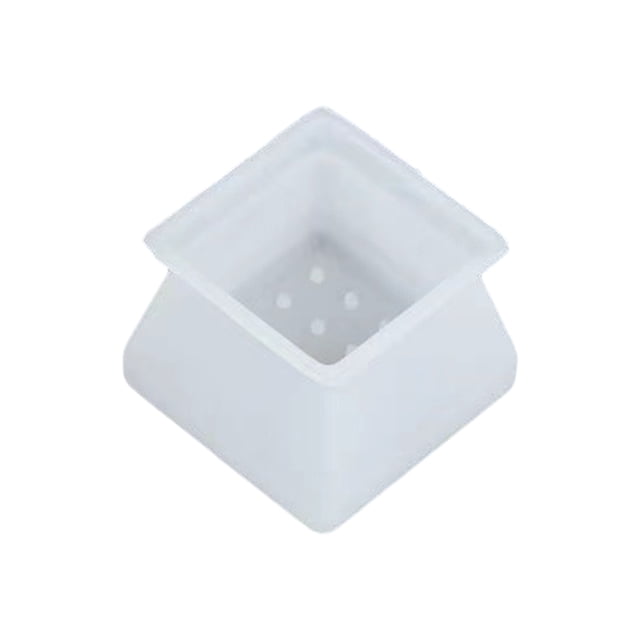 Advancent Tazas fáciles de colocar de 24 piezas para proteger muebles de oficina o hogar, tazas, mesa, silla, innovadoras y completas Decoración del hogar blanco