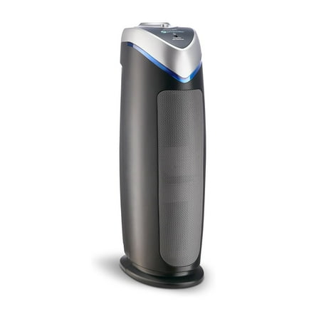 GermGuardian 743 Sq. ft. HEPA Air Purifier with UV-C Light, Gray, AC4825E