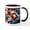 White/Black Inside, variant on CafePress - Sakura Koi Asnoha 11 Oz Ceramic Mug - 11 oz Ceramic Mug - Novelty Coffee Tea Cup