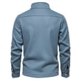 thumbnail image 2 of FEOYA Mens Casual Cardigans Waffle Knit Jacket Button Down Jacket Winter Cardigan Cotton Cardigan with Pocket Padded Lapel Collar Coat Long Sleeve Spring Fall Knitted Clothes 2XL, 2 of 6