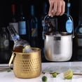 thumbnail image 3 of Stainless Steel Ice Bucket Champagne Bucket For Parties Cocktail Bars, Freezers, And Wine, 3 of 7