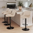 thumbnail image 1 of Juego de 4 Banquetas Youhauchair Ajustables Giratorias Beige, 1 of 7