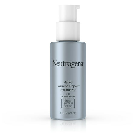 Neutrogena Rapid Wrinkle Repair Face & Neck Cream with Retinol, Anti-Aging, SPF 30, 1 fl oz