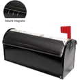 thumbnail image 2 of Coolnut Mailbox Cover Marble with Gold Post Mail Box Cover Magnetic Mail Wraps Cover Standard Size 20.7" L x 18" W, 2 of 5