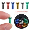 thumbnail image 4 of 10/20/50pcs Mountain Bike Bike Alloy Anodized Bicycle Wheel Accessories Multicolor Cycling Spokes Nipples Wheel Spoke Nipples GOLD 50PCS, 4 of 8
