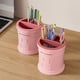 thumbnail image 5 of Organizador de Bolígrafos con Compartimento Estilo Buzón de Plástico, Cubo de Almacenamiento de Escritorio de Gran Capacidad con 3 Ranuras, Diseño Desmontable para Accesorios de Maquillaje de, 5 of 6