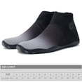 thumbnail image 3 of Zapatos De vadeo unisex Ndcxsfigh Goma suave para playa (41) Negro Gris, 3 of 9