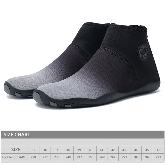 Zapatos De Vadeo Zapatillas de vadeo unisex de goma suave para vadear en la playa (41 negro gris) Ndcxsfigh Para Estrenar