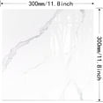 thumbnail image 2 of 12 Pcs Marble Backsplash Tiles,Bexikou 11.8" x 11.8" Waterproof Washroom Wall Panels,Self Adhesive Marble Tile for Wall,Heat-Resistant Wall Sticker for Kitchen,Living Rooms,TV Walls, 2 of 5