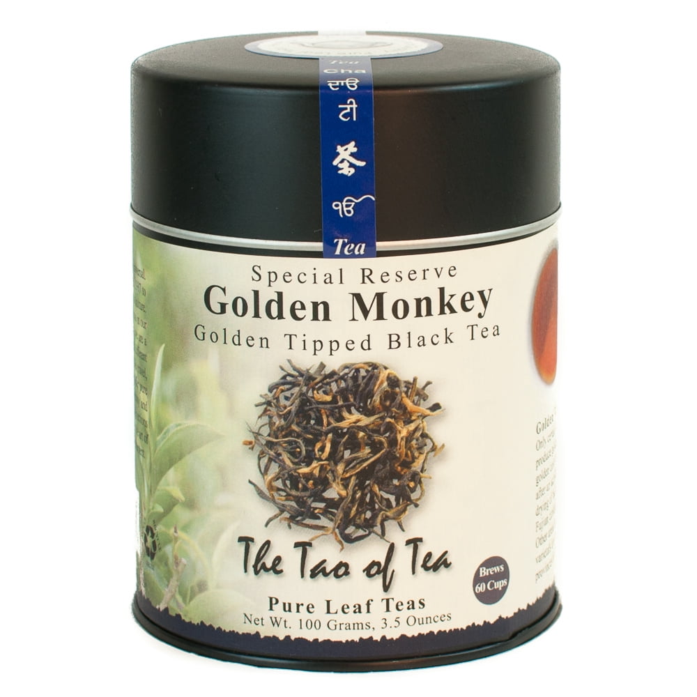 The Tao of Tea, Golden Monkey Tea, Loose Leaf Tea, 3.5 Oz Tin Walmart