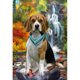 thumbnail image 1 of Taladro Diamond Painting (DE5942) Imagen de diamantes de imitación de perro completo para arte con cuentas (B3739) 50x70cm Hugtrwg Para estrenar, 1 of 1