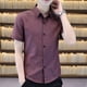 thumbnail image 2 of Camisas y blusas a rayas para hombre, ropa de manga corta, marca barata, estética, botones, tops para hombre, moda 2024, diseñador, lujo, xxl, 2 of 5