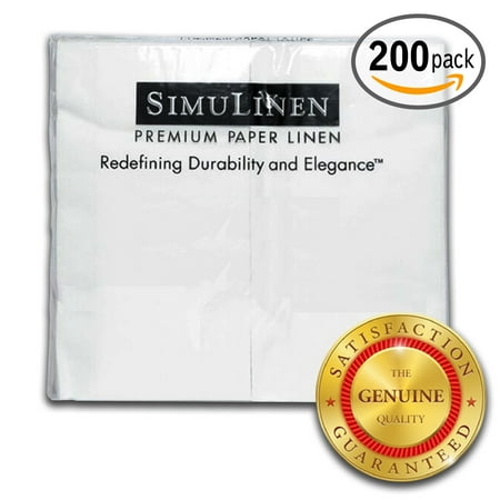 Simulinen Hand Towels White Decorative Durable Cloth Like
