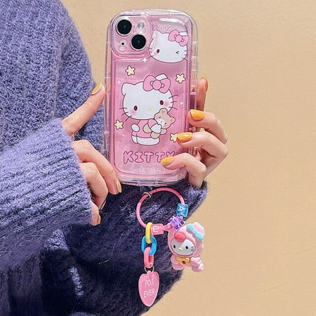 Sanrio Hello kitty Kuromi Melody Cinnamoroll Dog Case For OPPO Reno 4 5 8 7 Lite 7 Realme 10 7 C21 Y C35 C25 5 6i C11 C15 Cover