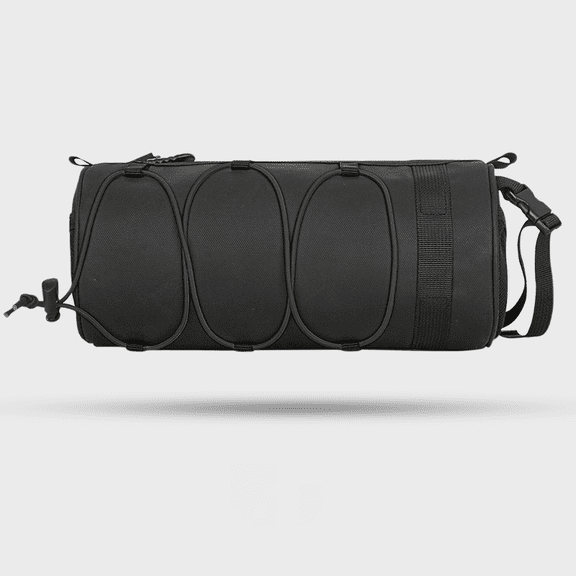 Bike Bag Handlebar Bag Waterproof Bikepacking Frame Bag Easily Removable-Green-Black