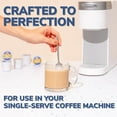 thumbnail image 5 of Victor Allen's Coffee Sweet and Salty Caramel Flavored Cappuccino Mix, 42 Count, Single Serve K-Cup Pods for Keurig K-Cup Brewers Brewers (Packaging May Vary), 5 of 5