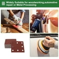 thumbnail image 3 of 50 Pcs Papel de Lija Rectangular 8 Agujeros 2000 Grano Discos de Lijado para Reacondicionamiento Automotriz y Trabajos en Madera, 3 of 7