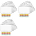 thumbnail image 1 of 48 Piezas A6 Carpeta con Bolsillos 6 Agujeros Presupuesto Dinero en Efectivo Sobres Carpetas Transparentes con Cremallera para Carpeta de Presupuesto de 6 Anillas Cuaderno, 1 of 5