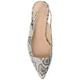 thumbnail image 4 of Journee Womens Paulina Kitten Heel Sling Back Pointed Toe Pumps, Widths Available, 4 of 9