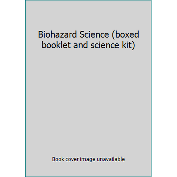 Pre-Owned Biohazard Science (boxed booklet and science kit) (Paperback) 0545849977 9780545849975