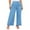 Baby Blue, variant on LYMAYTER Women Casual Trousers High Waist Wide Leg Pants for S-3XL Business Casual Long Straight Pants