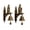 Style-A+B11, variant on Our Lady of Grace 11-Inch Bronze Wall Bell - Virgin Mary Religious Statue, Miraculous Medal Design, and Sacred Heart Charm for Garden & Home (Style-A)