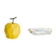 thumbnail image 5 of Bandeja De Porcelana Con Escultura De Fruta Para Servir, Adorno Para Guardar Joyas, Estatua De Mesa Coleccionable, Decoración Geométrica, Organizador De Tocador Rectangular Nórdico Para, 5 of 8
