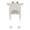 1-White4723, variant on XIAOCHA Reindeer‑Ear Trapper Hat for Women Plush Hats Party‑Ready Fall‑Winter Bonnet,Black