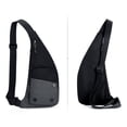 thumbnail image 3 of Peto Bolso bandolera para hombre, mujer, ligero, bandolera, bandolera, bandolera, bolsa de pecho par Tomshoo Peto, 3 of 7