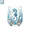 H, variant on Artisanal Blue Ringed Octopus Glassware, 3D Ocean Animal Artisan Glassware Collection for Fresher Sips, Novelty Ocean Drinking Glass for Cocktails, Gift for Lovers G 1pc