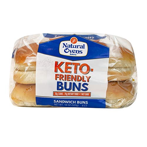 Natural Ovens Bakery KetoFriendly Buns 1 Net Carb, 90 Calories a Bun