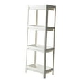 thumbnail image 4 of deevoka Bathroom Shelf Fruit and Vegetable Shelf for Laundry Room Office Dining Room White 4 Tier, 4 of 9