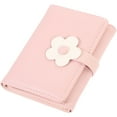thumbnail image 1 of Small Flower Wallet Tri-folded Wallet PU Leather Card Holder Coin Purse for Girls Women, 1 of 8