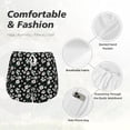 thumbnail image 6 of Lsque Daisies Flowers Printed Women's Running Shorts with Liner Pockets,Elastic Quick Dry Workout Athletic Gym Yoga Shorts,Womens High Waist Shorts-X-Large, 6 of 9
