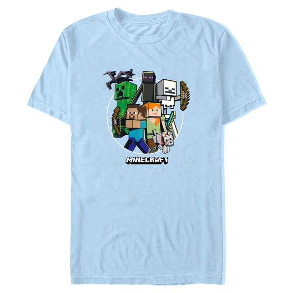 Mens Minecraft The Craft Team T Shirt