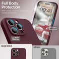thumbnail image 3 of for iPhone 16 Pro Max Case, Liquid Silicone Case with Camera Protection Soft Gel Rubber Cover with Microfiber Lining Shockproof Protective Phone Case for iPhone 16 Pro Max 6.9", Light Brown, 3 of 5