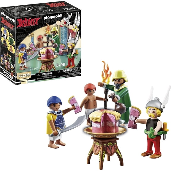 PLAYMOBIL ASTERIX JUGUETE PALETABIS Y LA TARTA ENVENENADA 71269