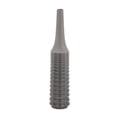 thumbnail image 3 of DecMode Eclectic 24 Inch Gray Ceramic Ribbed Vase, 3 of 5